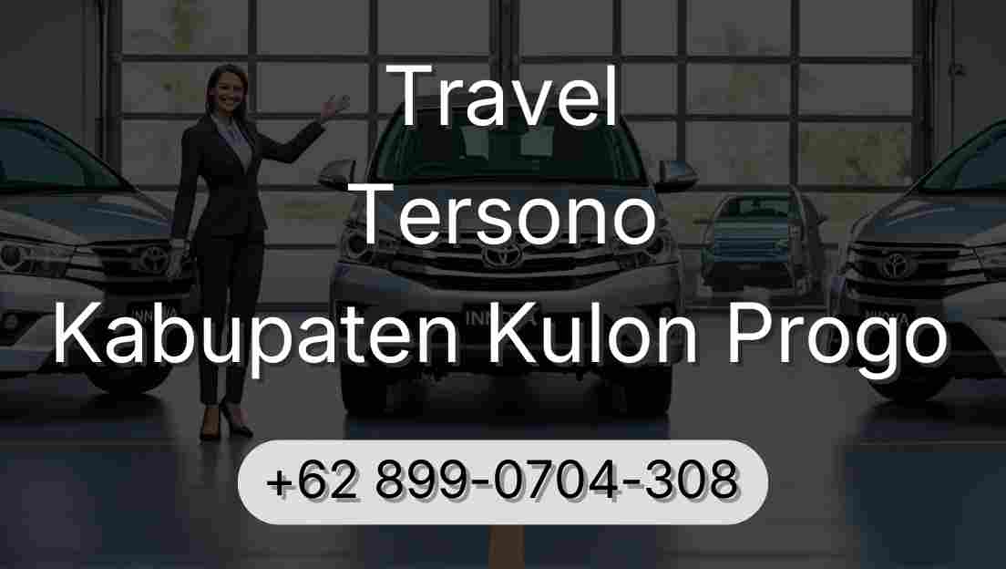 Travel Tersono Kabupaten Kulon Progo