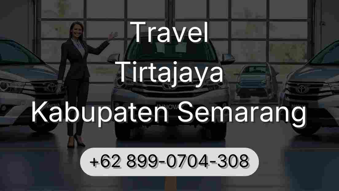 Travel Tirtajaya Kabupaten Semarang