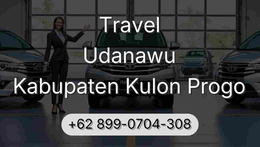 Travel Udanawu Kabupaten Kulon Progo
