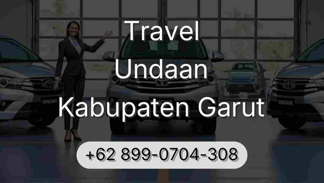 Travel Undaan Kabupaten Garut