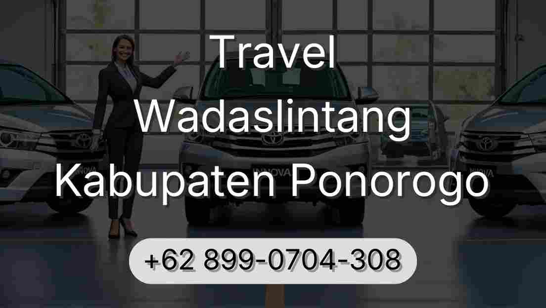 Travel Wadaslintang Kabupaten Ponorogo