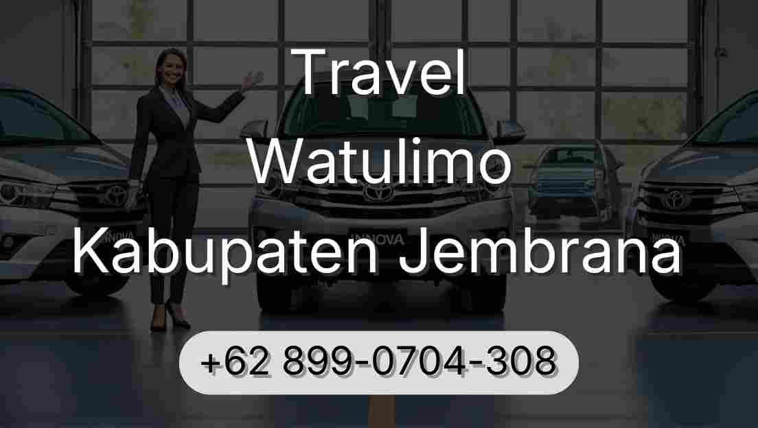 Travel Watulimo Kabupaten Jembrana
