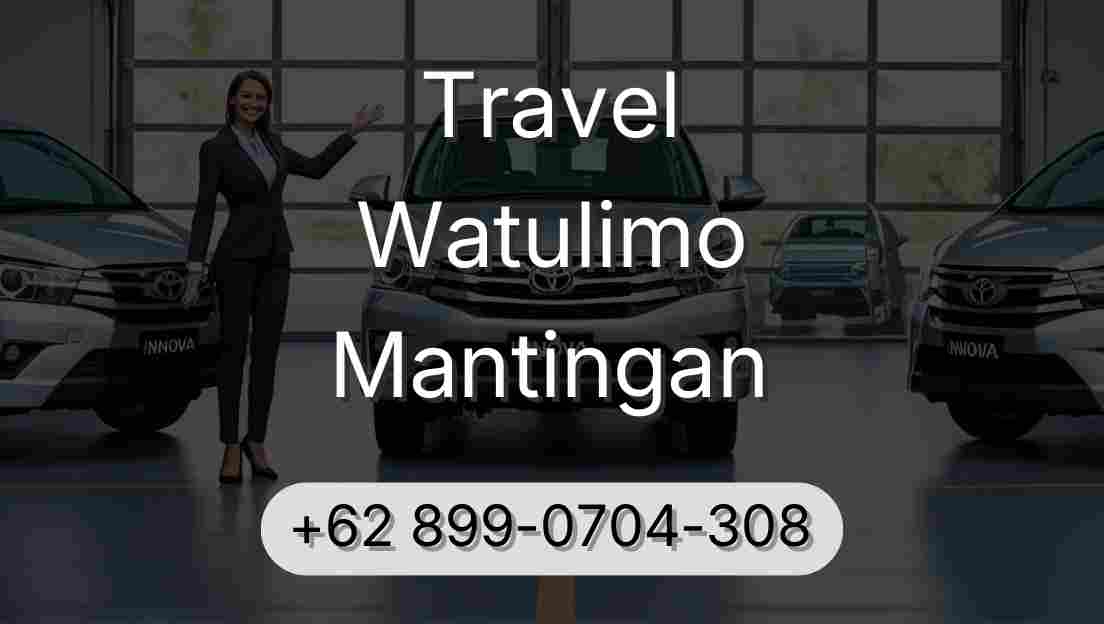 Travel Watulimo Mantingan