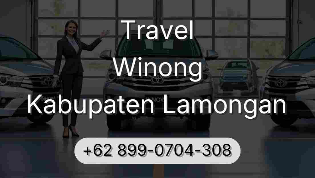 Travel Winong Kabupaten Lamongan
