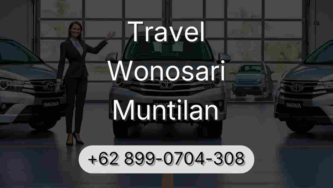 Travel Wonosari Muntilan