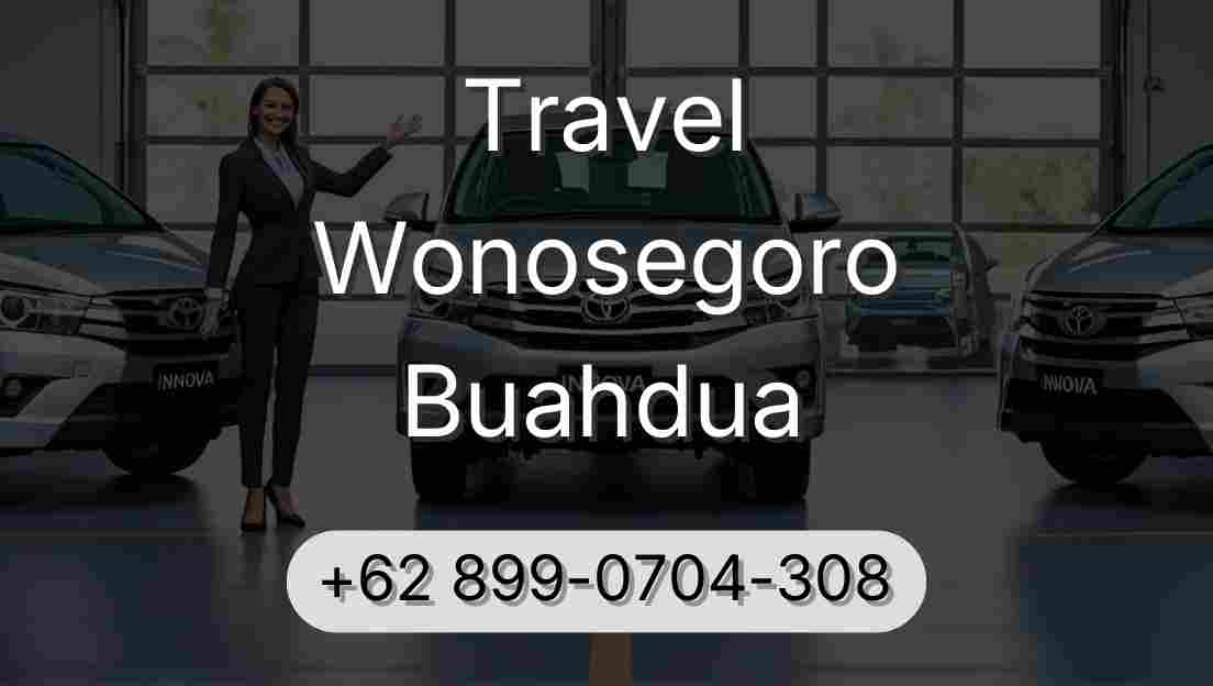 Travel Wonosegoro Buahdua